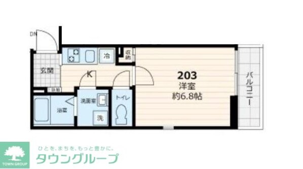 ヴィラ東高円寺の物件間取画像